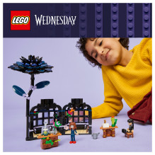 LEGO Black Dahlia Flower LEGO Black Dahlia Flower