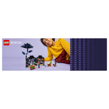 LEGO Black Dahlia Flower LEGO Black Dahlia Flower
