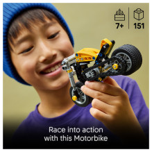 LEGO Technic Yellow Motorbike 42225 LEGO Technic Yellow Motorbike 42225