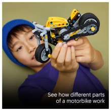 LEGO Technic Yellow Motorbike 42225 LEGO Technic Yellow Motorbike 42225