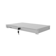 Lanberg 19" Rack Cabinet Drawer 1U 270 mm Grey (1U / 483 × 270 mm, Load Capacity up to 30 kg) Lanberg 19" Rack Cabinet Drawer 1U 270 mm Grey (1U / 483 × 270 mm, Load Capacity up to 30 kg)