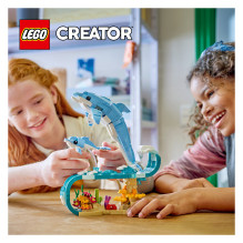 LEGO Creator Sea Animals: Beautiful Dolphins 31385 LEGO Creator Sea Animals: Beautiful Dolphins 31385