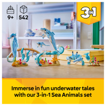 LEGO Creator Sea Animals: Beautiful Dolphins 31385 LEGO Creator Sea Animals: Beautiful Dolphins 31385