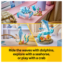 LEGO Creator Sea Animals: Beautiful Dolphins 31385 LEGO Creator Sea Animals: Beautiful Dolphins 31385