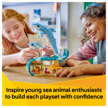LEGO Creator Sea Animals: Beautiful Dolphins 31385 LEGO Creator Sea Animals: Beautiful Dolphins 31385