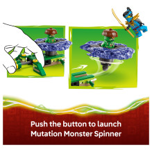 LEGO NINJAGO Nya vs. Mutation Monster Spinner 71849 LEGO NINJAGO Nya vs. Mutation Monster Spinner 71849