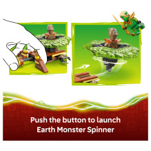 LEGO NINJAGO Lloyd vs. Earth Monster Spinner 71850 LEGO NINJAGO Lloyd vs. Earth Monster Spinner 71850