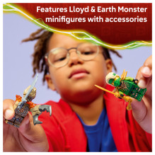LEGO NINJAGO Lloyd vs. Earth Monster Spinner 71850 LEGO NINJAGO Lloyd vs. Earth Monster Spinner 71850