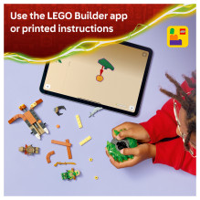 LEGO NINJAGO Lloyd vs. Earth Monster Spinner 71850 LEGO NINJAGO Lloyd vs. Earth Monster Spinner 71850