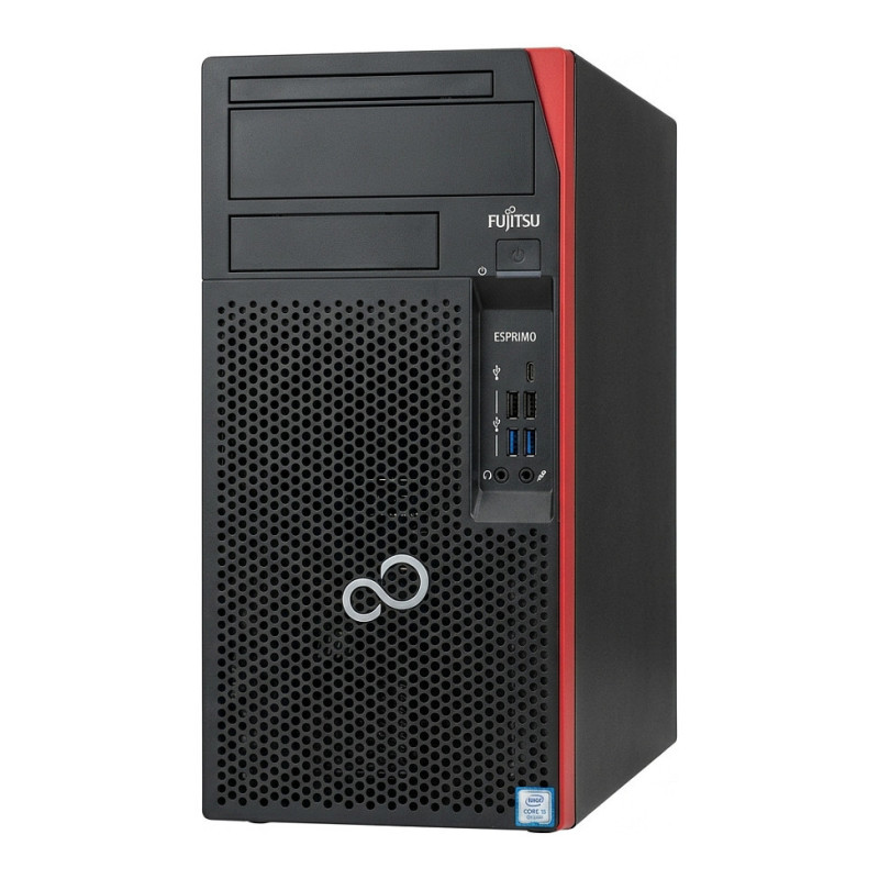 PC FUJITSU ESPRIMO P558 E85+, 9100-INTEL-CORE-I3, 8 GB RAM, 256 GB SSD, W11P DA, A1 klasė