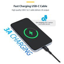 STARTECH.COM 1m USB-C Ladekabel 2er-Pack 60W 3A fur MacBook Air Laptop iPhone 15-17 iPad Air Pro Mini Samsung Galaxy