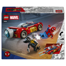 LEGO 76336 Marvel Super Heroes Spider-Man Auto vs. Venomized Wolverine