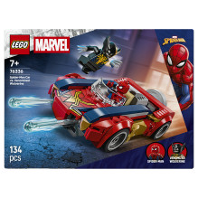 LEGO 76336 Marvel Super Heroes Spider-Man Auto vs. Venomized Wolverine