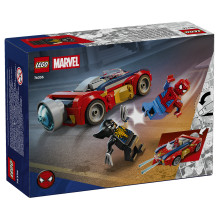 LEGO 76336 Marvel Super Heroes Spider-Man Auto vs. Venomized Wolverine