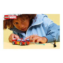 LEGO 76336 Marvel Super Heroes Spider-Man Auto vs. Venomized Wolverine