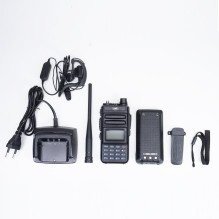 Nešiojama VHF / UHF radijo stotis PNI P15UV dviejų dažnių juosta, 144–146 MHz / 430–440 MHz, 999 kanalai, su 1500 mAh ba Nešiojama VHF / UHF radijo stotis PNI P15UV dviejų dažnių juosta, 144–146 MHz / 430–440 MHz, 999 kanalai, su 1500 mAh ba