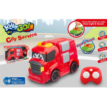 RC automobilis City Service Fire Dept DHTRC10591 RC automobilis City Service Fire Dept DHTRC10591