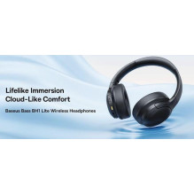 AUSINĖS BASEUS BASS BH1 LITE JUODOS