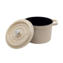 Mini Grand Feu White Cast Iron Pot 0.65L