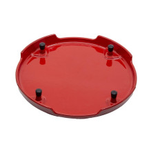 Cast iron trivet Grand Feu, red, 23cm Cast iron trivet Grand Feu, red, 23cm