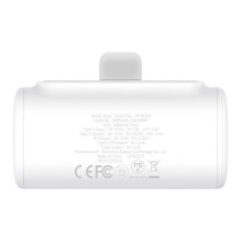Išorinė Baterija - Baseus 5000 mAh Greito Įkrovimo 20W Baltas