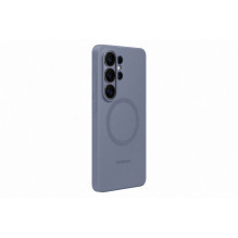 Telefono Dėklas - Samsung Galaxy S26 Ultra Silikoninis Magnetinis Dėklas, Belaidis Įkrovimas, Mėlyna Violetinė