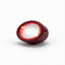 iLike Johorse CB-18159 Strap Type Tail Red Light Black