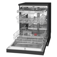 Amica DFM66B8EOqBH 60 cm freestanding dishwasher, black Amica DFM66B8EOqBH 60 cm freestanding dishwasher, black