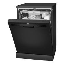 Amica DFM66B8EOqBH 60 cm freestanding dishwasher, black Amica DFM66B8EOqBH 60 cm freestanding dishwasher, black