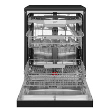 Amica DFM66B8EOqBH 60 cm freestanding dishwasher, black Amica DFM66B8EOqBH 60 cm freestanding dishwasher, black