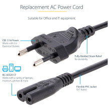 StarTech.com 752E-3M-POWER-LEAD power cable