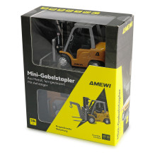 Amewi Mini-Gabelstapler mit Anhänger, 8-Kanal 1:64 RTR 6+ Amewi Mini-Gabelstapler mit Anhänger, 8-Kanal 1:64 RTR 6+