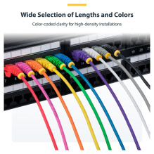StarTech.com N6PAT25CMBKS networking cable