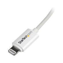 StarTech 2m 6ft Long White Apple 8-pin Lightning Connector to USB Cable for iPhone / iPod / iPad StarTech 2m 6ft Long White Apple 8-pin Lightning Connector to USB Cable for iPhone / iPod / iPad
