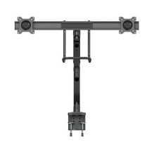 STARTECH.COM Dual Monitor Arm - Synced Height Adjustment - Grommet / Desk Clamp - Easy-Grip Handle - VESA 75x75 100x100