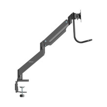 STARTECH.COM Dual Monitor Arm - Synced Height Adjustment - Grommet / Desk Clamp - Easy-Grip Handle - VESA 75x75 100x100