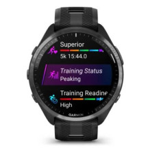 „Garmin Forerunner 965“ 3,56 cm (1,4 colio) AMOLED 47 mm Skaitmeninis 454 x 454 pikseliai Jutiklinis ekranas Juoda „Wi-F