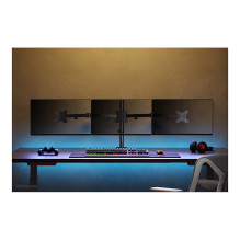 Neomounts FPMA-D550D3BLACK Tischhalterung für drei Flachbildschirme bis 27" (69 cm) - Schwarz Neomounts FPMA-D550D3BLACK Tischhalterung für drei Flachbildschirme bis 27" (69 cm) - Schwarz