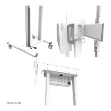 Neomounts FL55-875WH1 Motorized floor stand for 55-100" screens - White