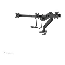 Neomounts NM-D775DX3BLACK Tischhalterung mit Tischhalterungsgriff für drei Flachbildschirme bis 27" (68,6 cm).