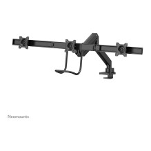 Neomounts NM-D775DX3BLACK Tischhalterung mit Tischhalterungsgriff für drei Flachbildschirme bis 27" (68,6 cm).
