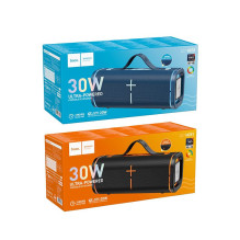 „Bluetooth“ garsiakalbis „Hoco HC51“, mėlynas, 30 W, 5 val. galia „Bluetooth“ garsiakalbis „Hoco HC51“, mėlynas, 30 W, 5 val. galia