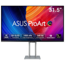 ASUS ProArt OLED PA32UCDM kompiuterio monitorius 80 cm (31,5 colio) 3840 x 2160 pikselių 4K Ultra HD QD-OLED sidabrinis ASUS ProArt OLED PA32UCDM kompiuterio monitorius 80 cm (31,5 colio) 3840 x 2160 pikselių 4K Ultra HD QD-OLED sidabrinis