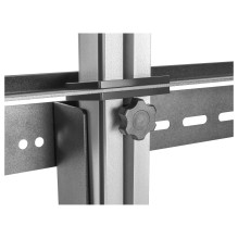 EQUIP 650621 Min. 94 cm (37") Max. 177,8 cm (70") Max. VESA 600 x 400 mm 30 kg Schwarz, Edelstahl EQUIP 650621 Min. 94 cm (37") Max. 177,8 cm (70") Max. VESA 600 x 400 mm 30 kg Schwarz, Edelstahl