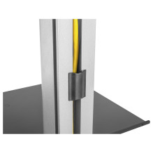 EQUIP 650621 Min. 94 cm (37") Max. 177,8 cm (70") Max. VESA 600 x 400 mm 30 kg Schwarz, Edelstahl EQUIP 650621 Min. 94 cm (37") Max. 177,8 cm (70") Max. VESA 600 x 400 mm 30 kg Schwarz, Edelstahl