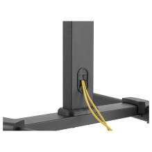 EQUIP 650607 TV Wagen Min. 81,3 cm (32") Max. 139,7 cm (55") Max. VESA 400 x 400 35 kg Schwarz