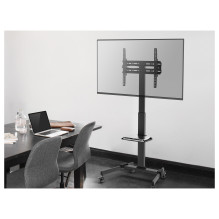 EQUIP 650607 TV Wagen Min. 81,3 cm (32") Max. 139,7 cm (55") Max. VESA 400 x 400 35 kg Schwarz EQUIP 650607 TV Wagen Min. 81,3 cm (32") Max. 139,7 cm (55") Max. VESA 400 x 400 35 kg Schwarz