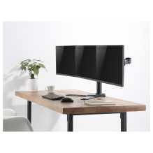 EQUIP 650125 Tisch / Bankhalterung Min. 43,2 cm (17") Max. 68,6 cm (27") Max. VESA 100 x 100 mm 21 kg Schwarz EQUIP 650125 Tisch / Bankhalterung Min. 43,2 cm (17") Max. 68,6 cm (27") Max. VESA 100 x 100 mm 21 kg Schwarz