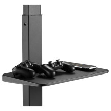 EQUIP 650613 TV-Bodenständer Min. 94 cm (37") Max. 190,5 cm (75") Max. VESA 600 x 400 mm 40 kg Schwarz EQUIP 650613 TV-Bodenständer Min. 94 cm (37") Max. 190,5 cm (75") Max. VESA 600 x 400 mm 40 kg Schwarz