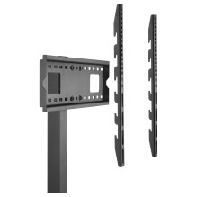 EQUIP 650613 TV-Bodenständer Min. 94 cm (37") Max. 190,5 cm (75") Max. VESA 600 x 400 mm 40 kg Schwarz EQUIP 650613 TV-Bodenständer Min. 94 cm (37") Max. 190,5 cm (75") Max. VESA 600 x 400 mm 40 kg Schwarz